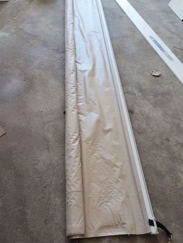 Toldo cortina com visor transparente 300x280  - Foto 3
