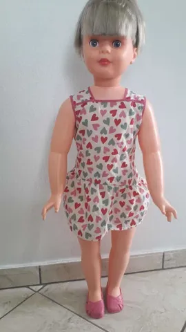 Boneca Antiga Amiguinha Da Estrela 80s - Altura 80cm - R$ 450,00