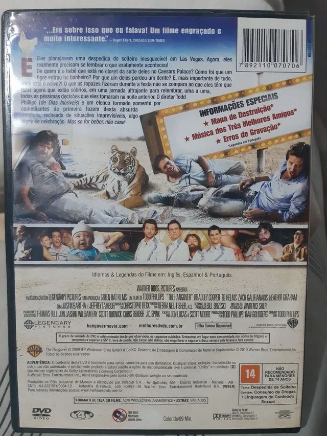 Dvd Se beber, não case. - Foto 3