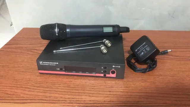 Microfone sem fio + Receptor Senheiser ew100 G3
