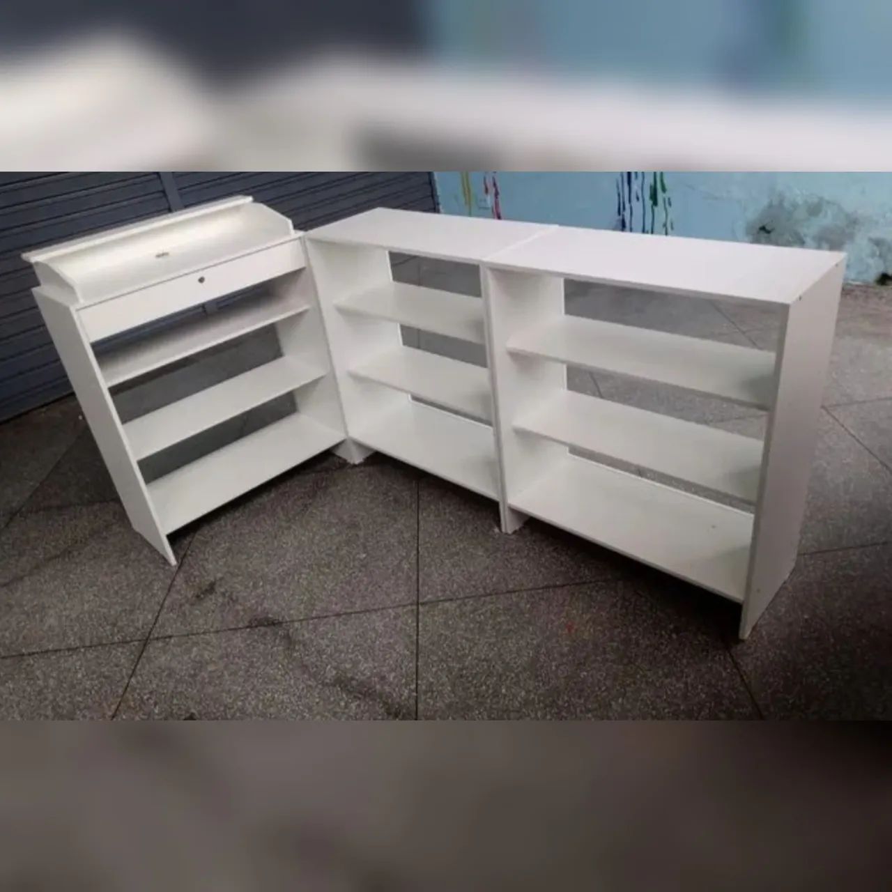 Balcão L vitrine com caixa promoção da semana..  - Foto 2