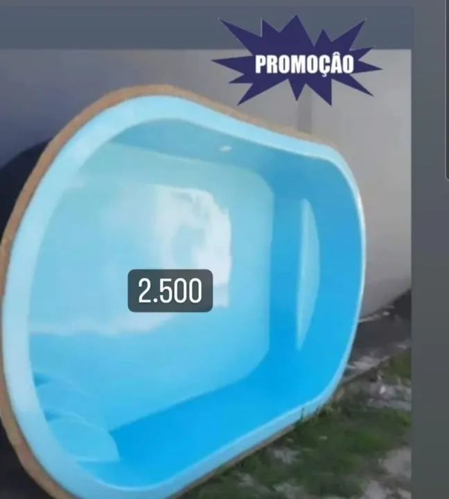Piscina de fibra