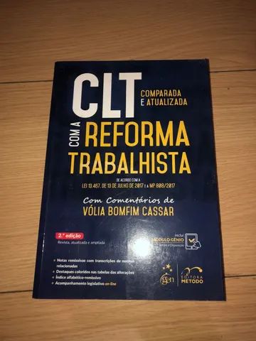CLT comparada e atualizada com a reforma trabalhista - editora método - Foto 2
