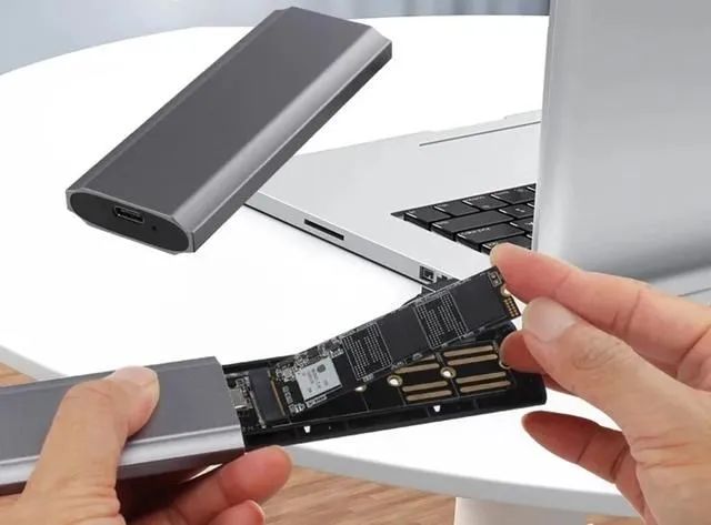 Case NVMe M2 SSD Tipo C, USB 3.1 - Foto 2