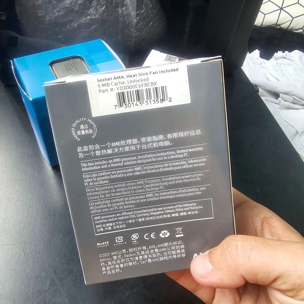 Processador Athlon AMD 3000G 3.5 Ghz - Foto 4