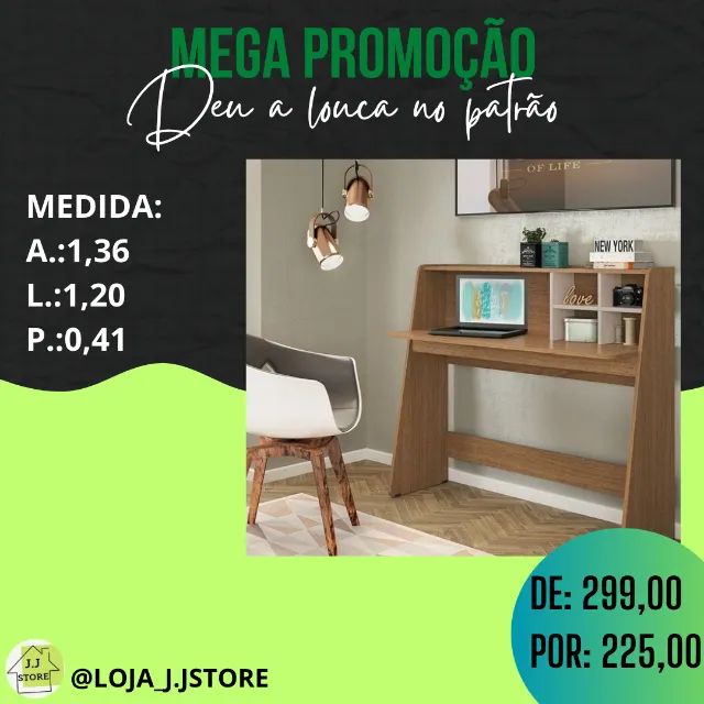 Escrivaninha bancada 