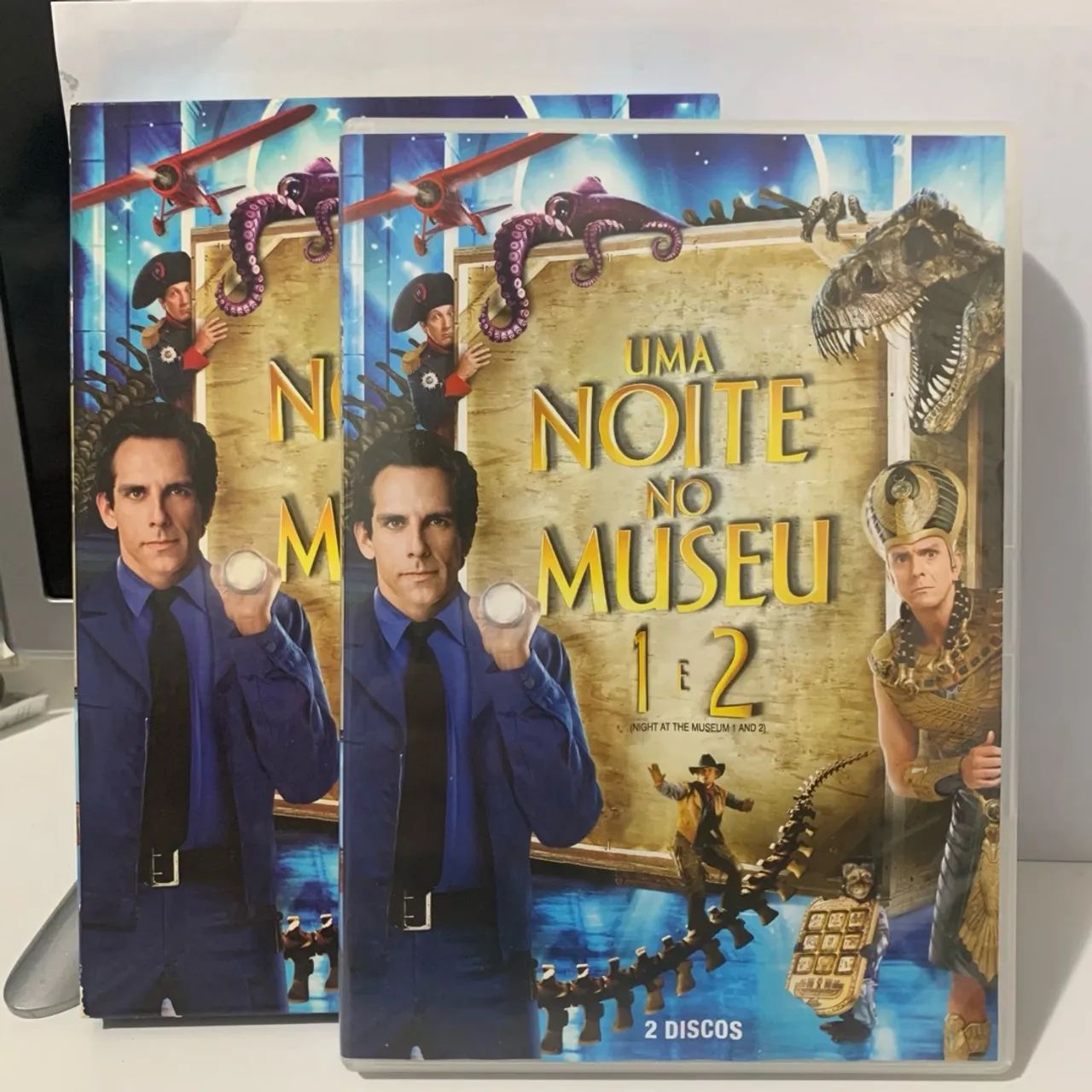 DVD Uma Noite no Museu 1 e 2 - 2 Discos