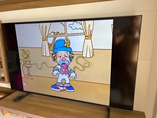 TV QLED Samsung 55 - único dono com nota