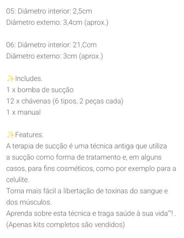 Ventosa terapêutica kit com 12 peças  - Foto 6