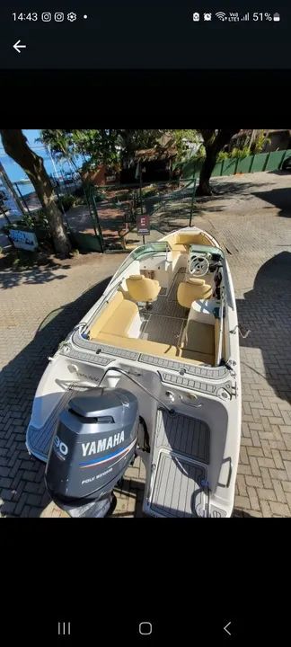 Lancha disponível para aluguel mensal. Exclusivo para habilitados náuticos! - Foto 4