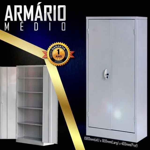 Armário de Aço Médio 