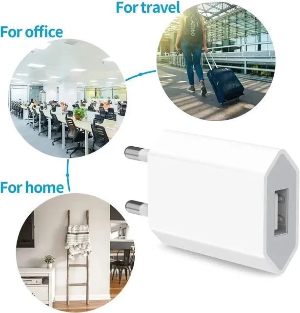 Carregador de parede USB portátil - Foto 4