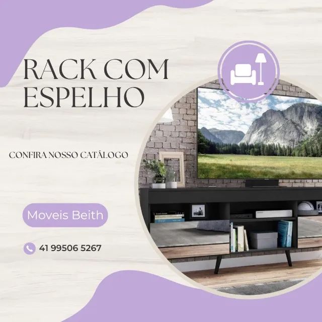 Promoção Rack Retro com Espelho  - 20/11 