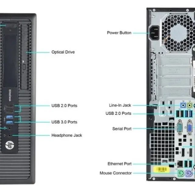Pc Computador Hp Elitedesk AMD A10 Hd Ssd 128gb Memoria 8gb - Windows 10 - Novo - Foto 3