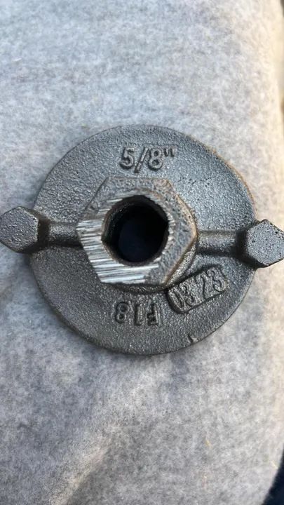 Porca 5/8 para Barra de Ancoragem