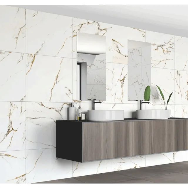 Porcelanato 80x80 Calacata Oro Polido Cedasa - Foto 6