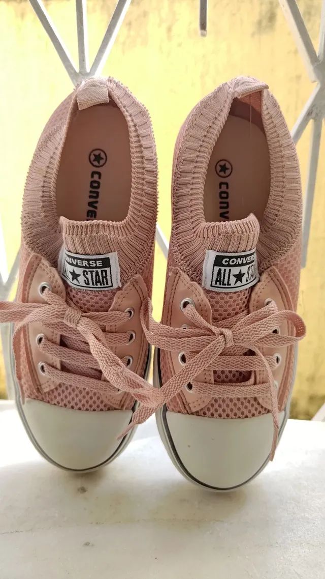 Tênis All Star rosa - Foto 2