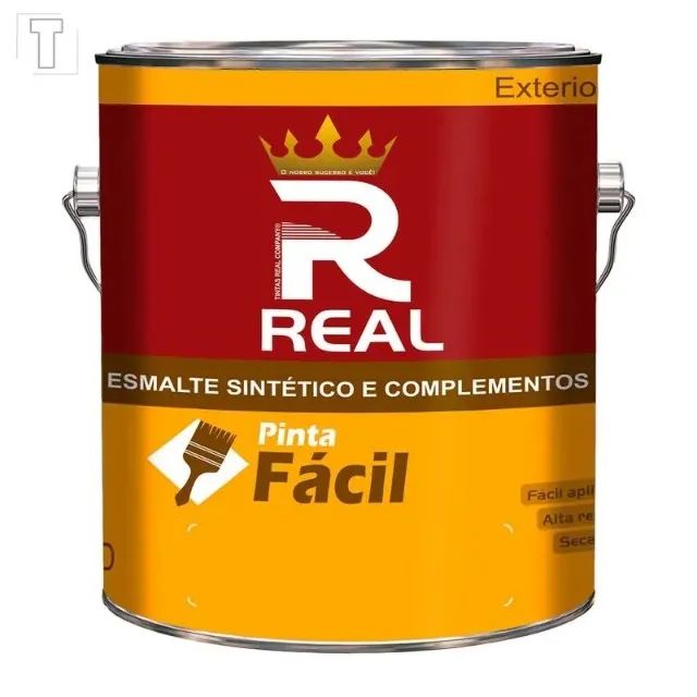 Tinta Esmalte Sintético alto Brilho 3,6L Real Tintas 