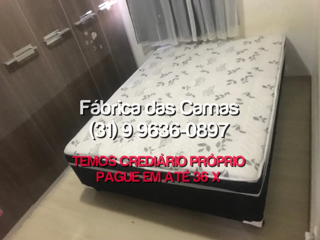 !!!CAMA CASAL!! Nova!!! Pronta entrega