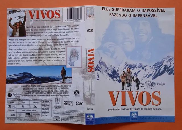 Dvd Vivos - Alive (1a. Edição Legendado) - CDs, DVDs etc