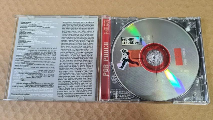 CD da banda Mundo Livre S A - Por Pouco - Foto 3