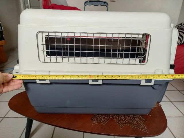 Caixa de transporte cães e gatos Gomoov 70 md - Foto 6