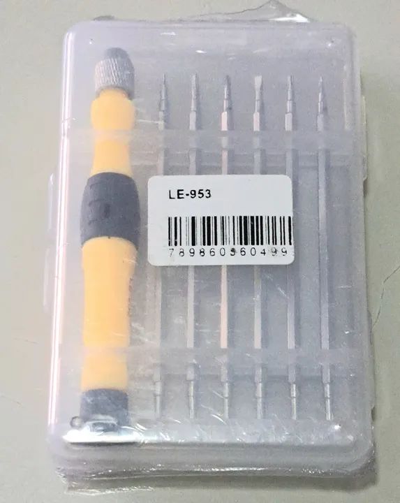 Kit Chave Torx 7Peças para Celular - LE-953 - Foto 2