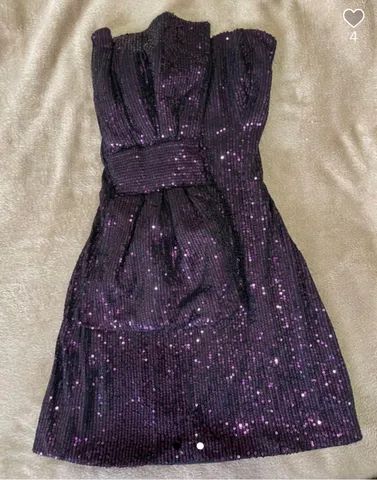 Vestido Paetê Lilás  - Foto 2