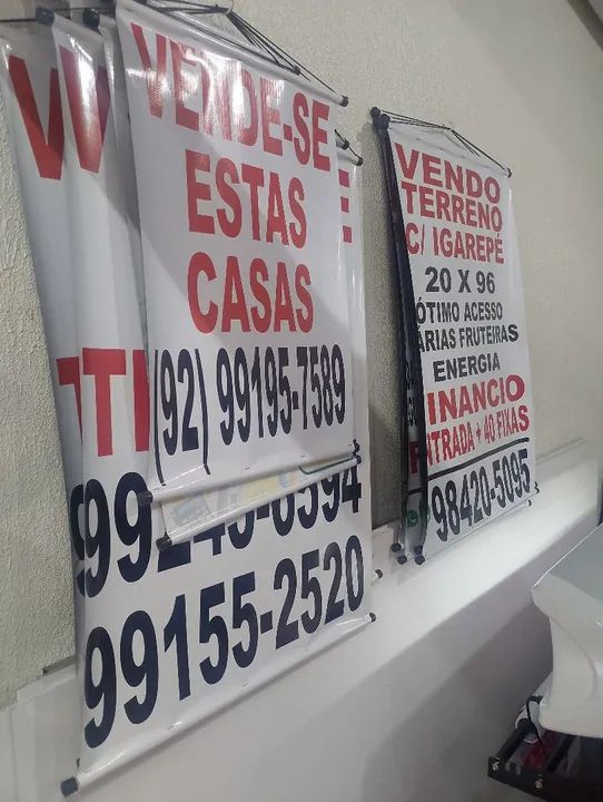 Banners comerciais 