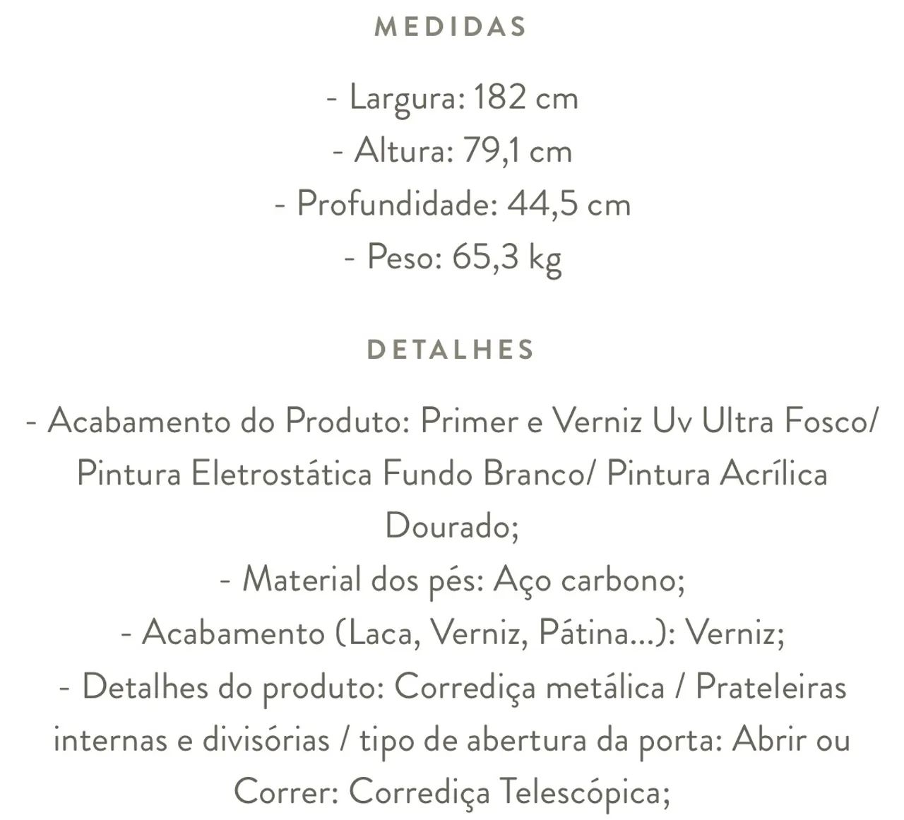 Gaveteiro Branco com 6 Gavetas - 180cm - Foto 5