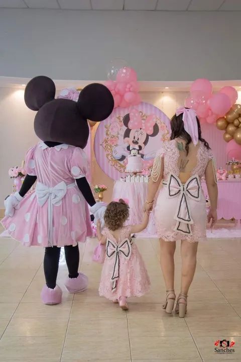 Vestido de luxo mãe e filha 