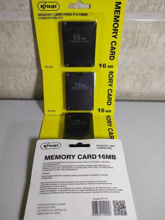 Memory Card de PlayStation 2 e PS2  - Foto 3