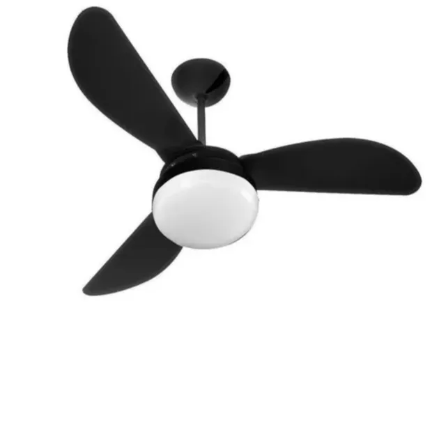 Ventilador de teto instalado