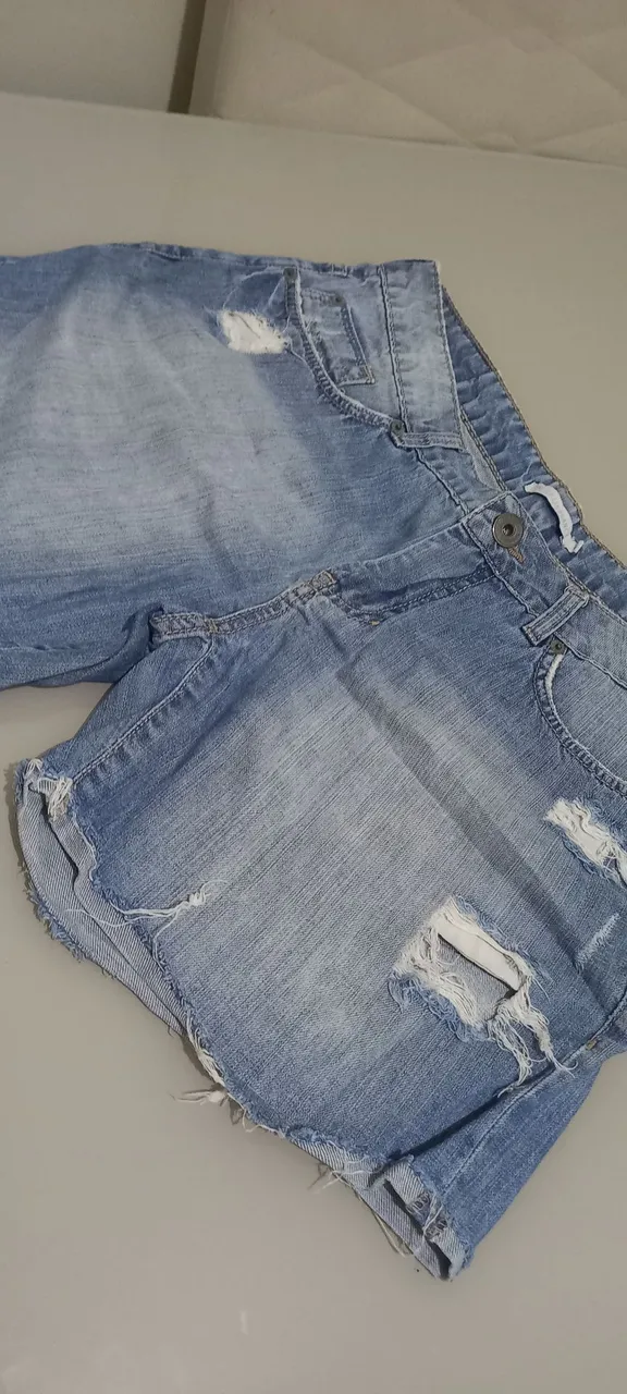 Shorts Jeans Destroyed