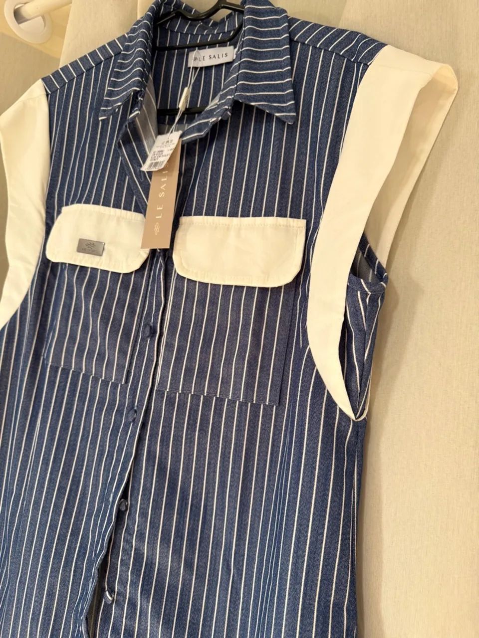 Camisa regata listrada da Le Salis  - Foto 5