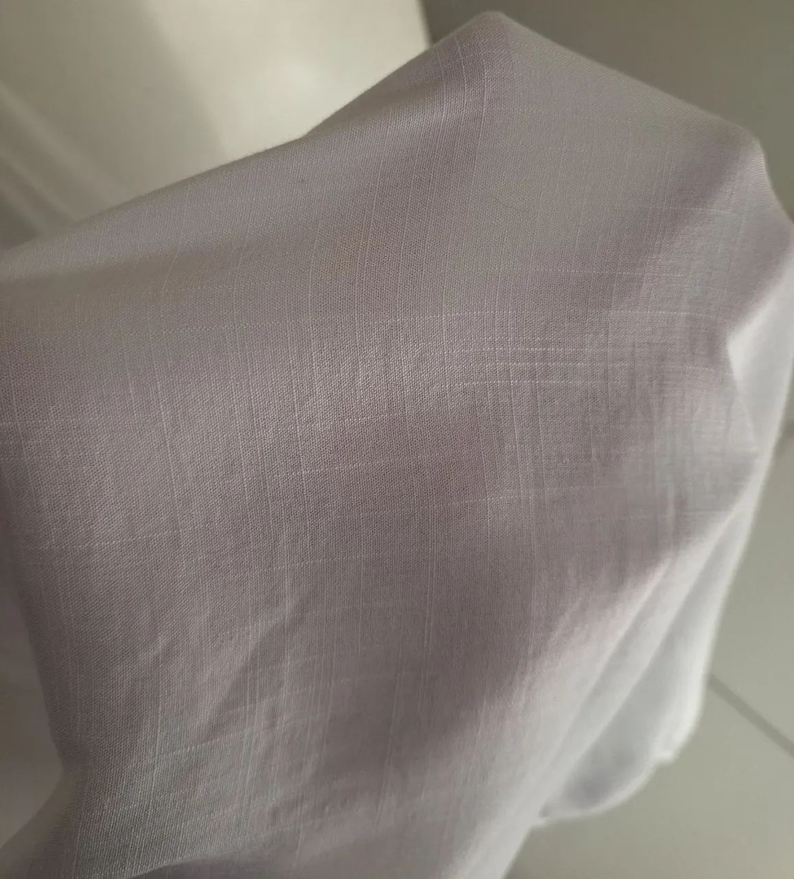 Vestido Branco Longo Viscose - Foto 5