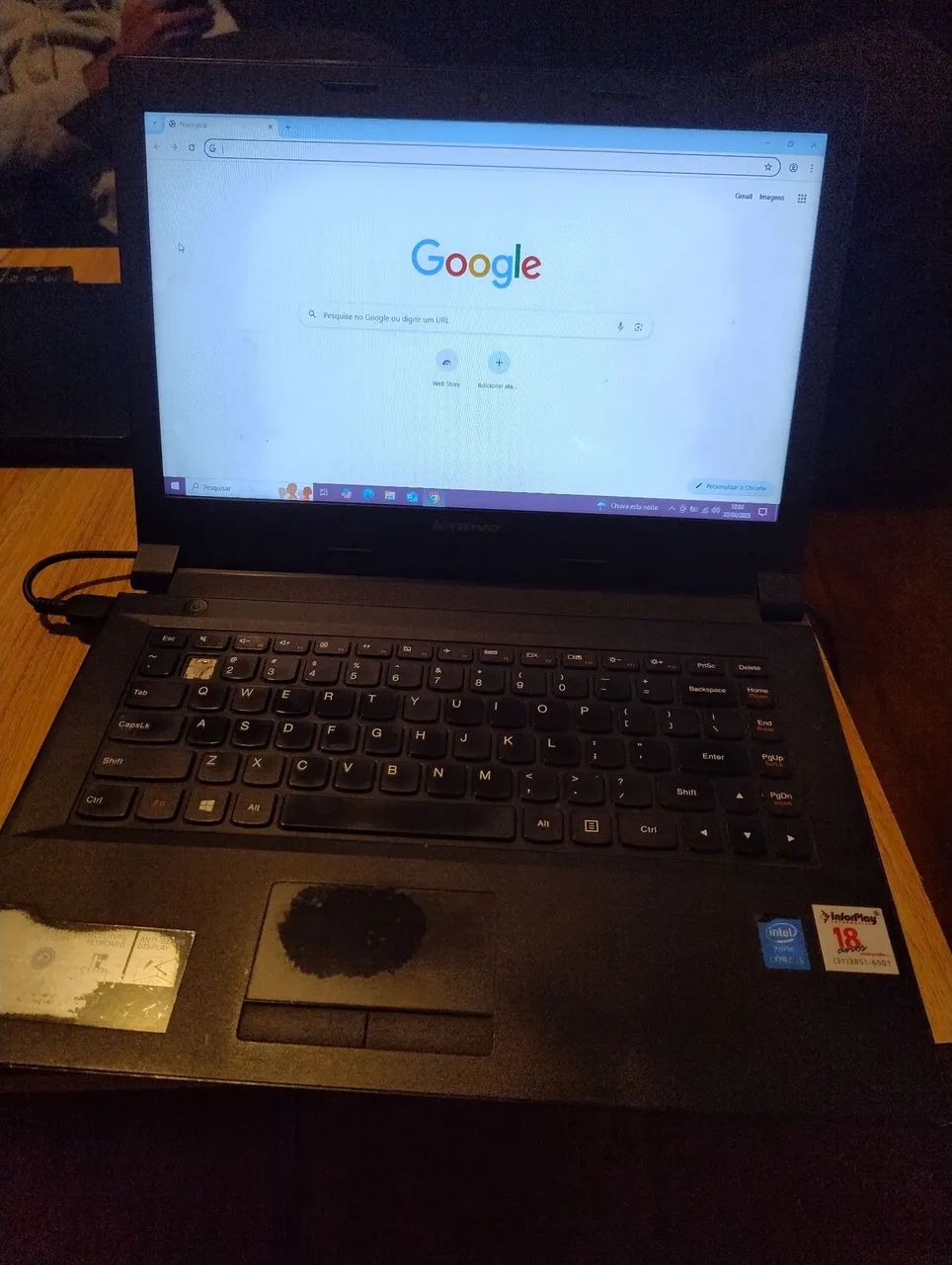 Notebook Lenovo i3 4° geração 500Gb