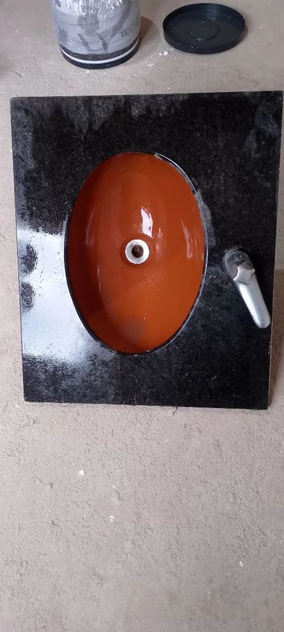 Vendo pia em Granito preto - Foto 2