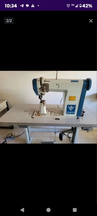 Maquina costura pesada