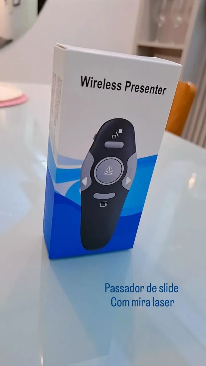 Passador de Slide com Apontador Laser 