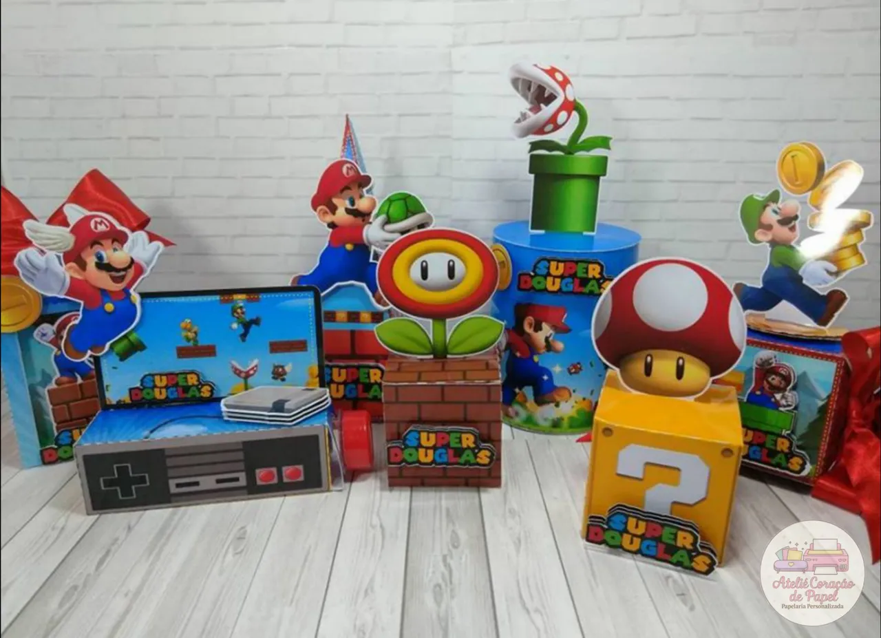 Festa Mario Bros - Personalizados