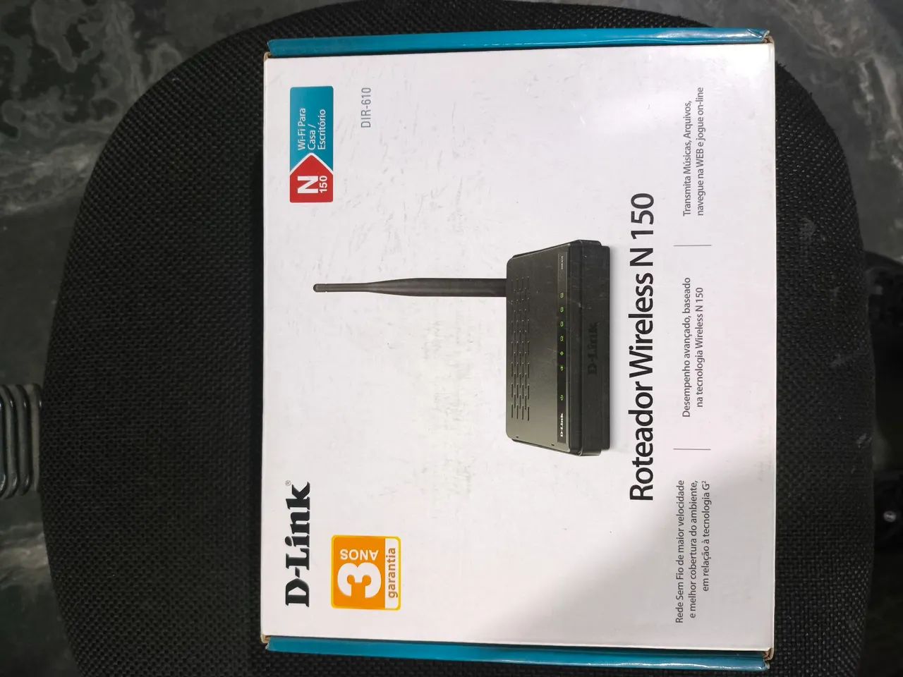 Roteador wi-fi 4 portas dlink 