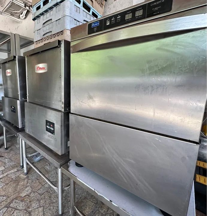 LAVADORA DE LOUÇAS INDUSTRIAL ECOMAX 500  NETTER / HOBART / PRATICA  