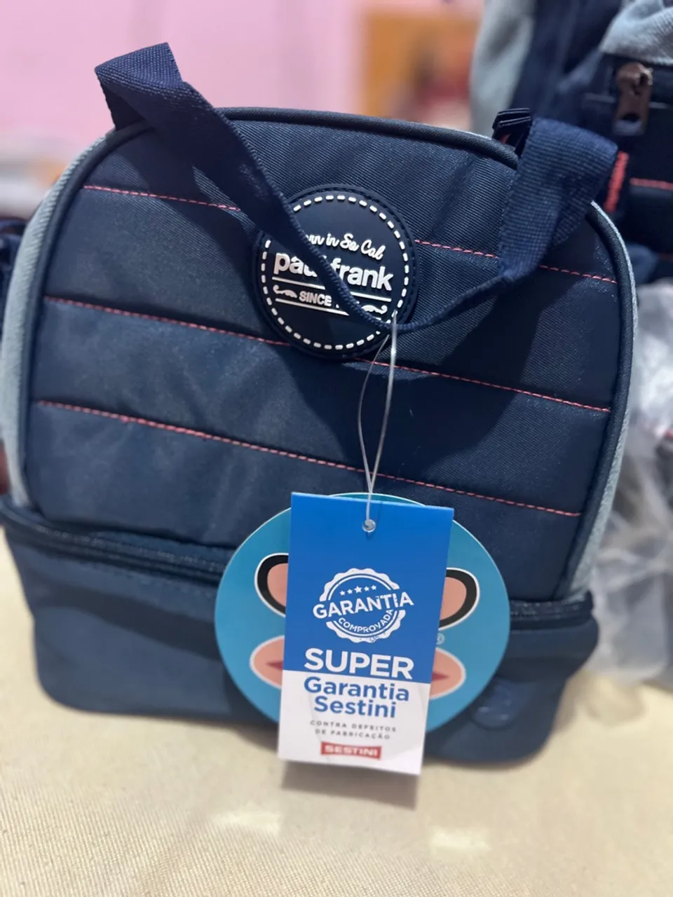 Mochila/estojo e Lancheira Escolar Paul Frank Sestini - Original