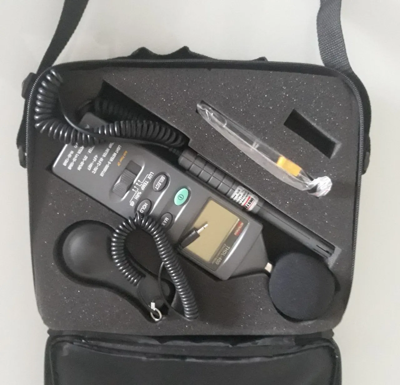 Medidor de Luz, Temperatura e Umidade THDL-400