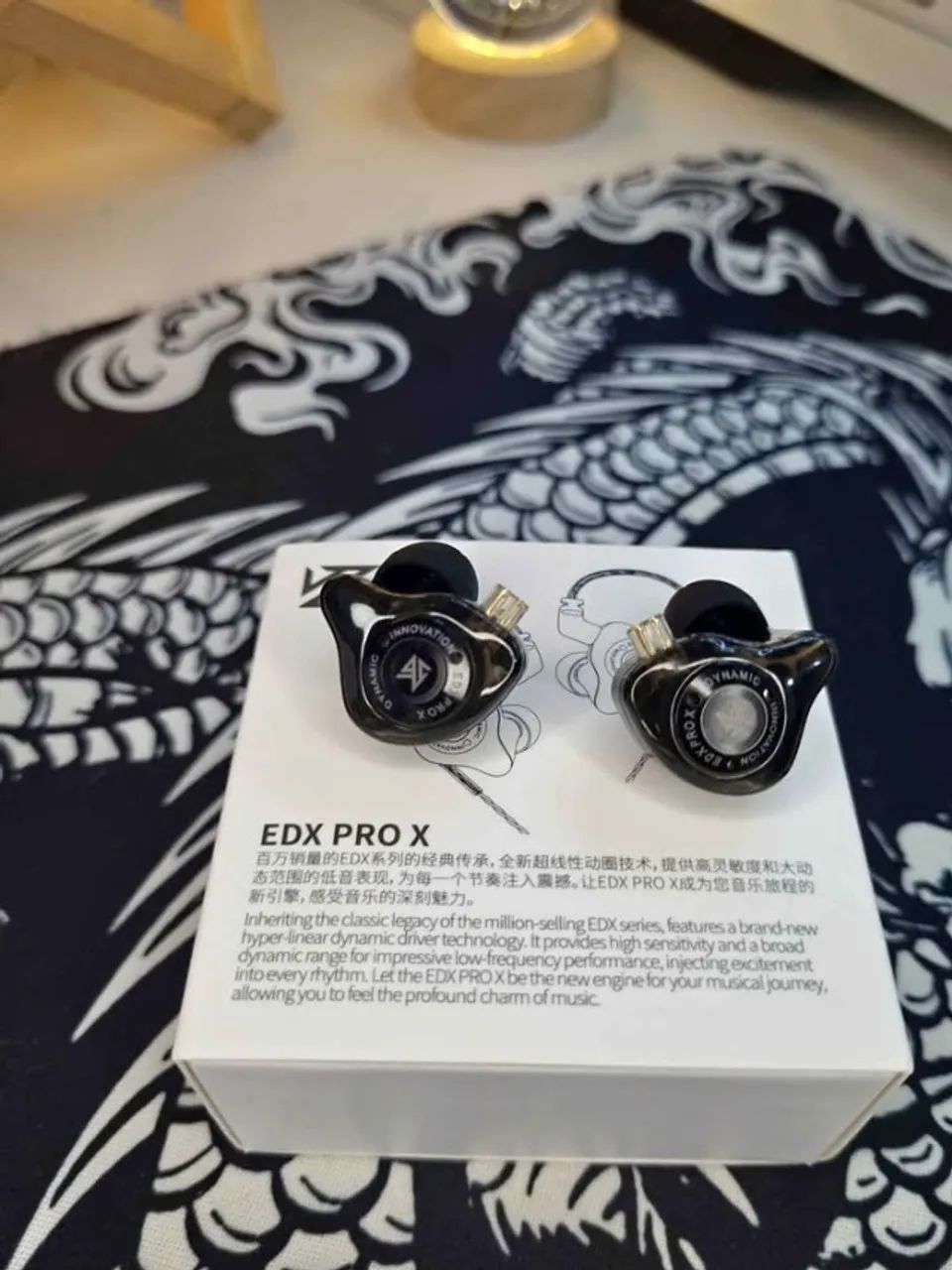 KZ EDX PRO X - Fone profissional  para Retorno de Palco, Mixagem,Djs e Games | Novo - Foto 3