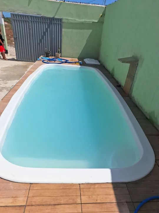 Piscina de fibra 6 mts para área externa - Foto 4