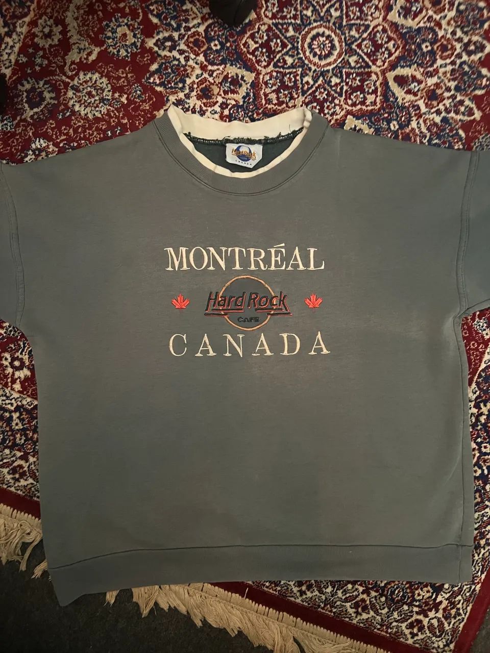 Moletom Vintage - Hard Rock Cafe Montreal (Canadá).