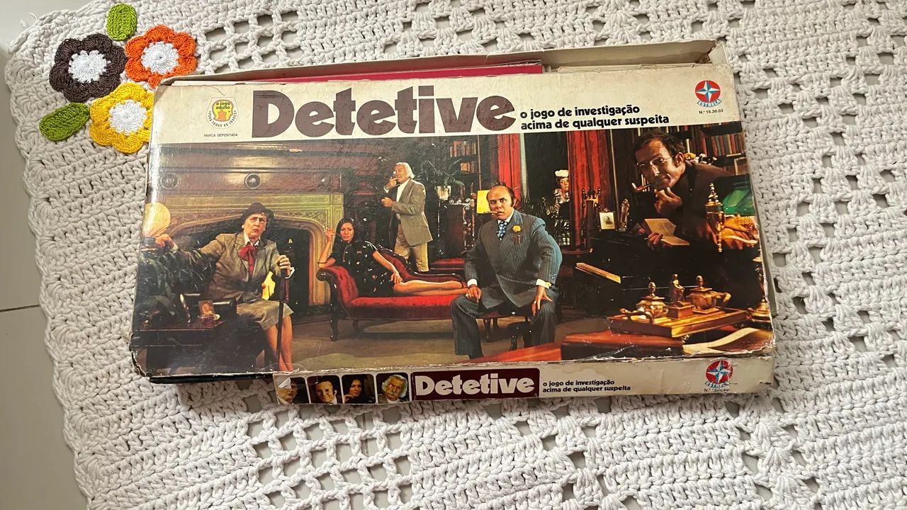Jogo Detetive- Antigo completo 