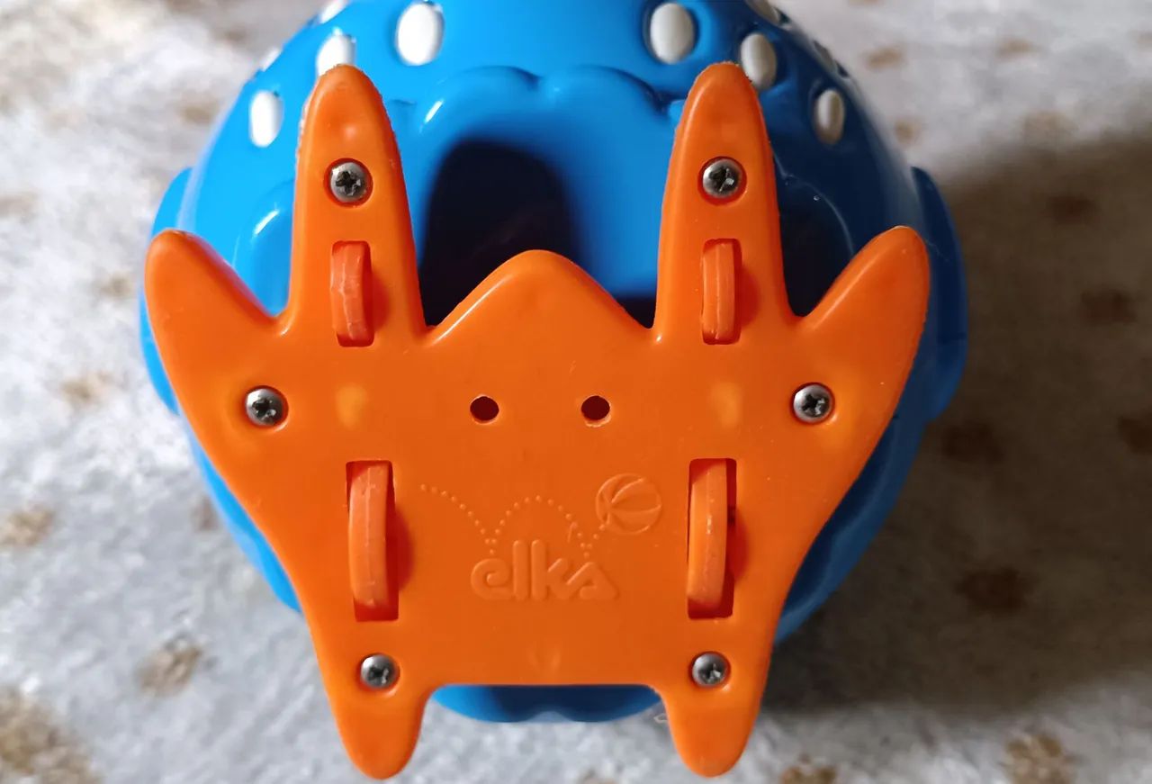 Galinha de brinquedo azul - Foto 4